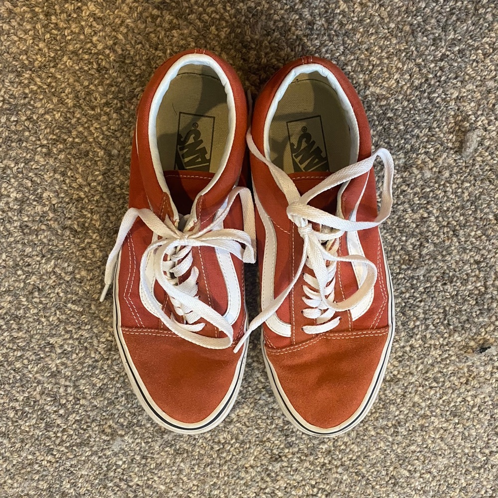 Burnt Orange Old Skool Vans